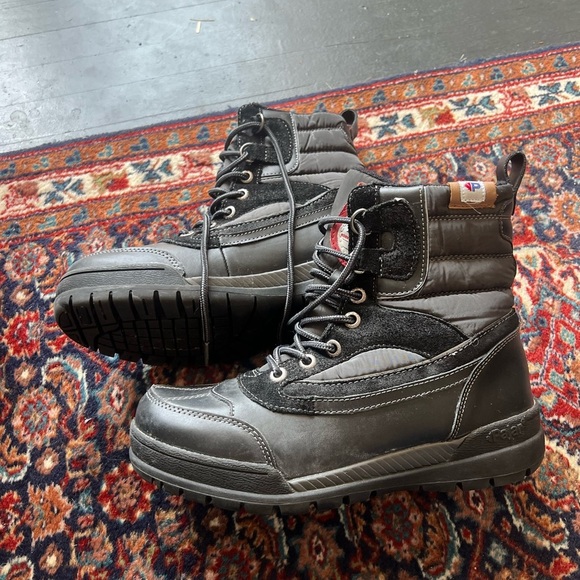 New Pajar Canada Bane Men's Boots, Black / Grey, 8.5 - Picture 2 of 6